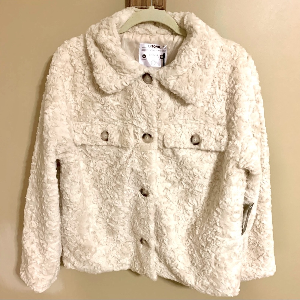 CI SONO Teddy Jacket Size Large